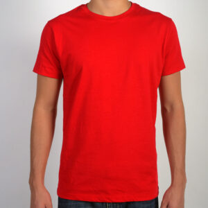 Playera Manga Corta Roja